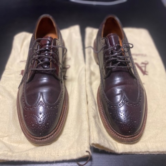 Long Wing Blucher Color 8 Shell Cordovan 975 - Picture 3 of 12